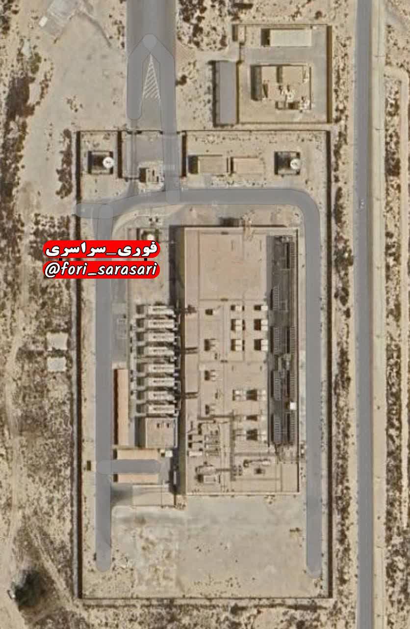 انتشار تصویر ماهوارهای از هدف قرار گرفتن نیروگاه برق در بحرین انتشار تصویر ماهوارهای از هدف قرار گرفتن نیروگاه برق در بحرین