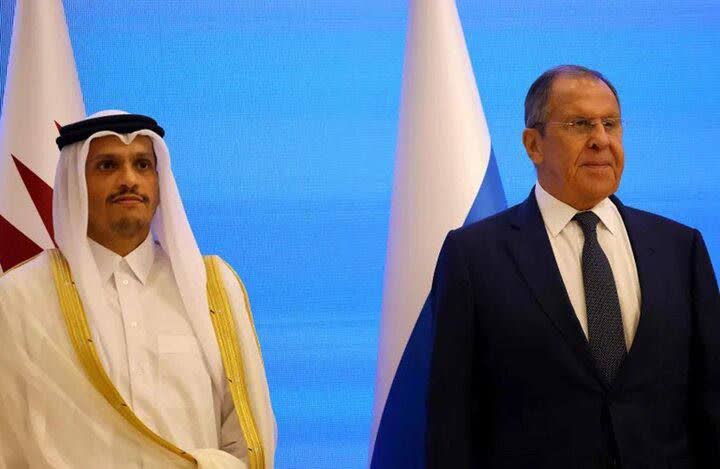 رایزنی تلفنی وزیران خارجه قطر و روسیه درباره تحولات منطقه رایزنی تلفنی وزیران خارجه قطر و روسیه درباره تحولات منطقه