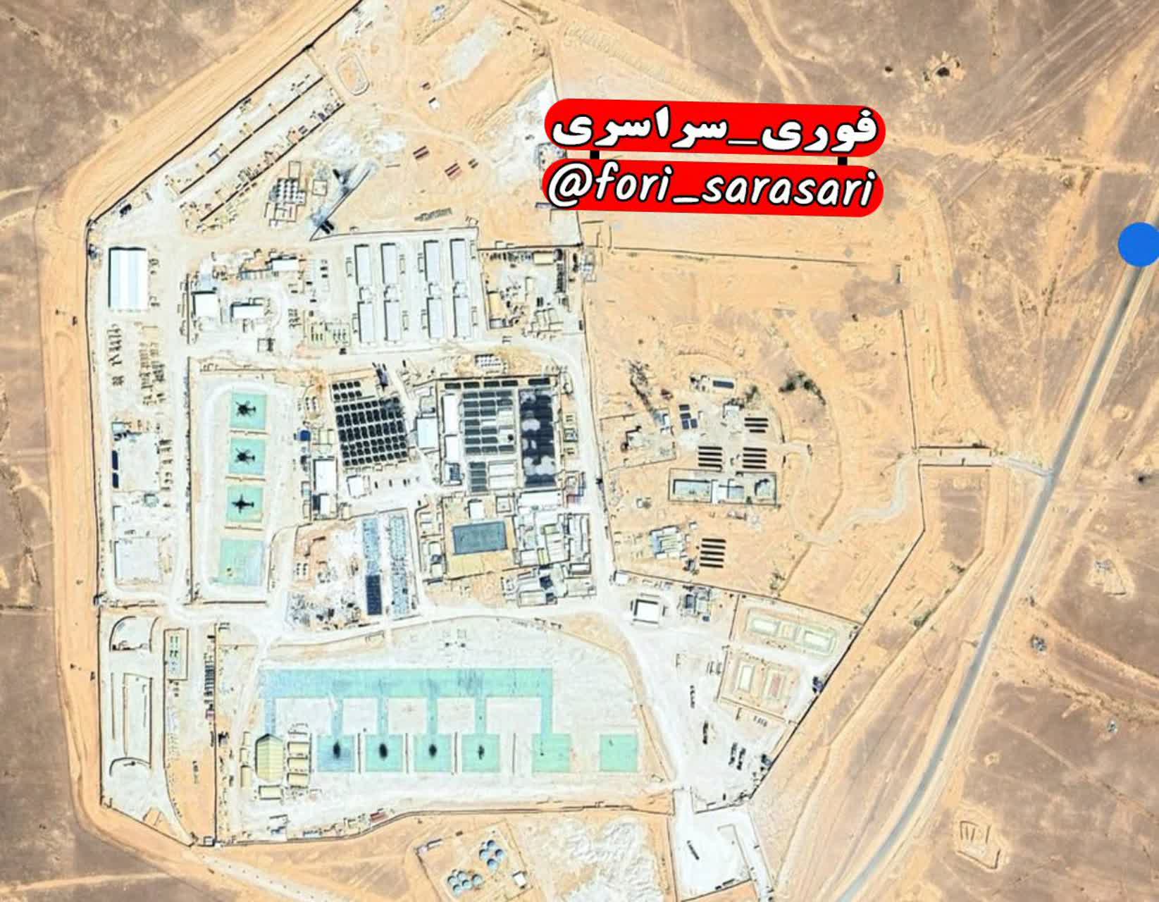 هدف قرار گرفتن برج ۲۲ در اردن با موشکهای ایران هدف قرار گرفتن برج ۲۲ در اردن با موشکهای ایران