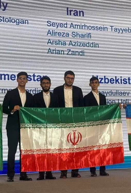 کسب شش مدال توسط تیم ملی المپیاد ریاضی ایران در چین کسب شش مدال توسط تیم ملی المپیاد ریاضی ایران در چین